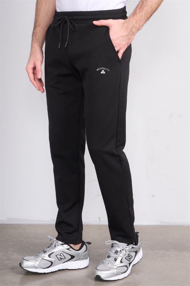 C.K Y26 1469 Mnt Siyah Erkek Double Face Eşofman Alt