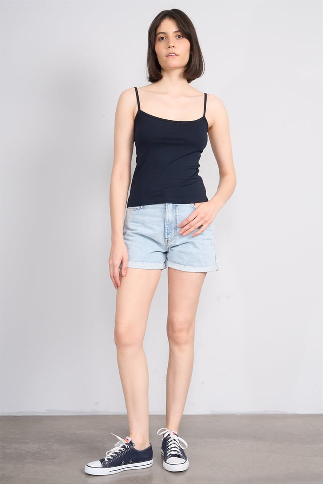 C.K Y26 8516 Fithit Byn Askılı Penye Atlet Laci