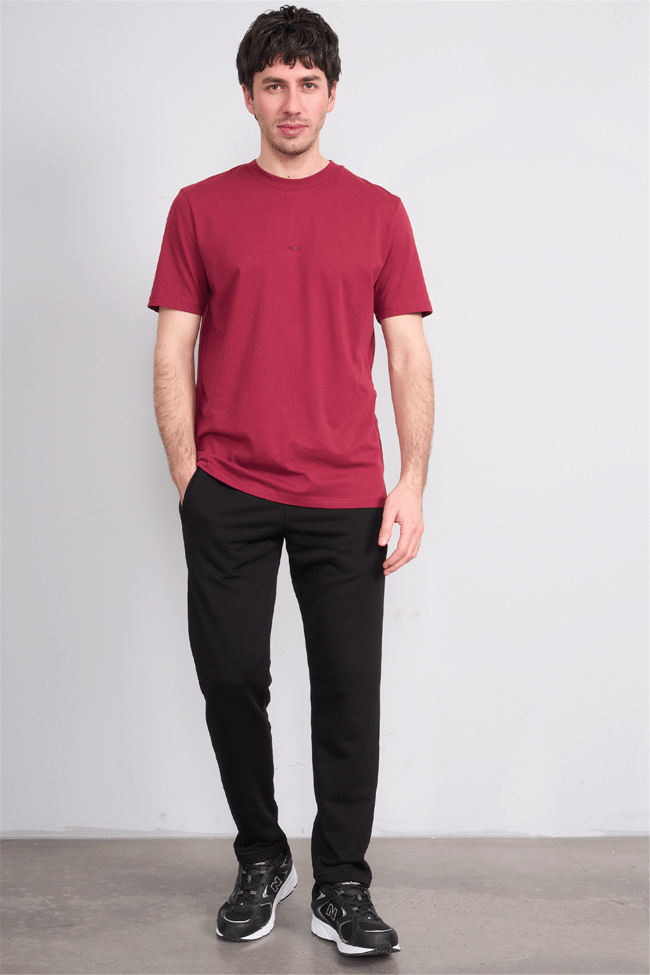 C.K Y26 7006 Mnt Siyah Erkek 3 İp Şardonsuz Eşofman Alt