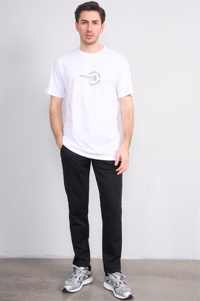 C.K Y26 1469 Mnt Siyah Erkek Double Face Eşofman Alt