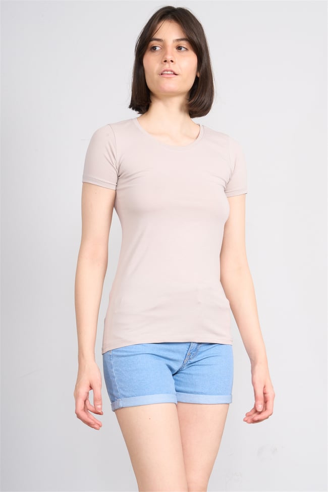 C.K Y26 8037 Pachie Byn B.Yk Basic T-shirt Tas