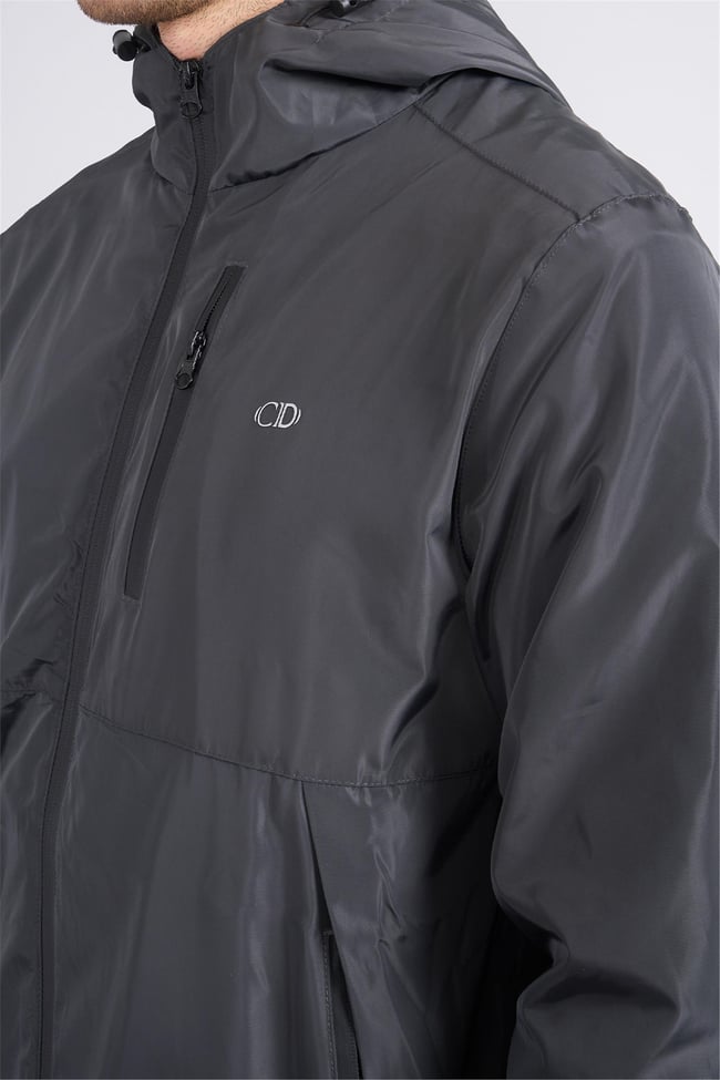 Cape Davıs 111 Sıyah Erkek Yagmurluk