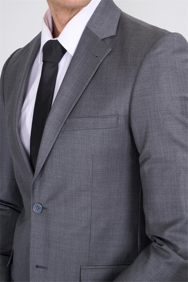 Çetinkaya Altınyıldız 3099 Slim Fit Koyu Gri Takım Elbise