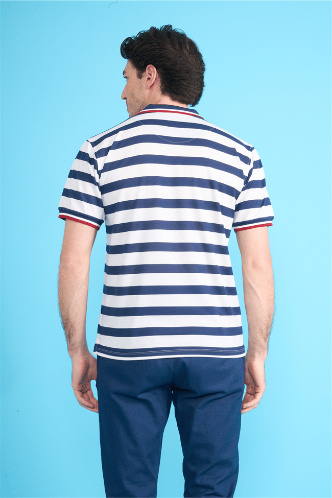 Çetinkaya Chester Polo 4738 Polo Yaka Regular Pike T-shirt Lacivert
