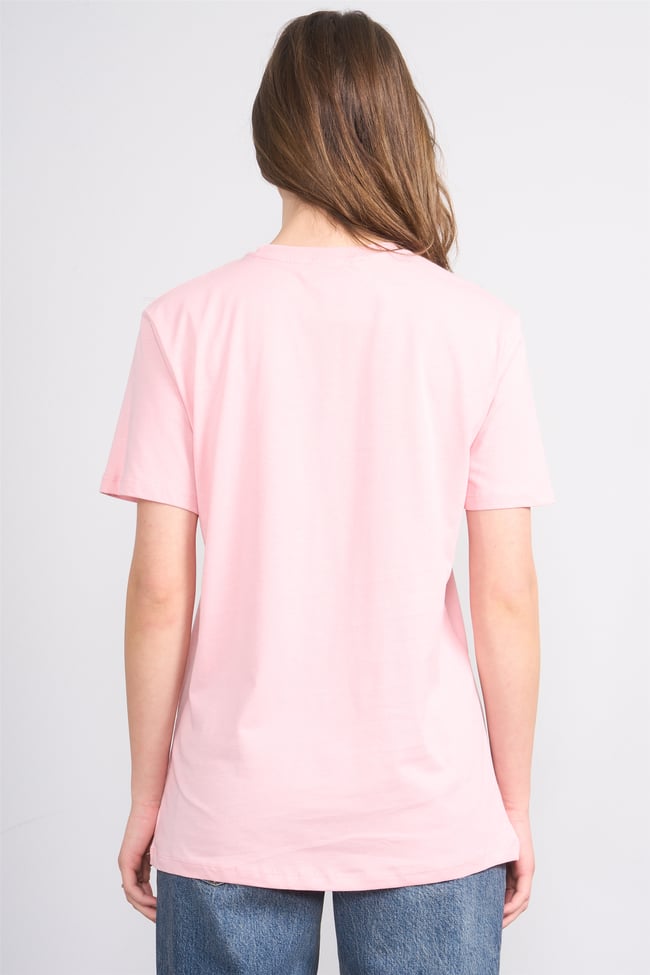 C.K Y26 3264 Fithit Byn B.Yk 30/1 Penye Basic Regular T-shirt Pudra