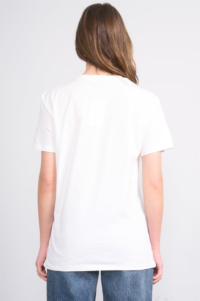 C.K Y26 3264 Fithit Byn B.Yk 30/1 Penye Basic Regular T-shirt Krem