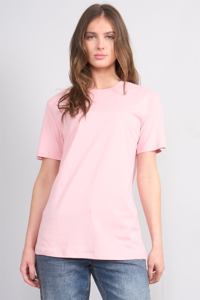 C.K Y26 3264 Fithit Byn B.Yk 30/1 Penye Basic Regular T-shirt Pudra