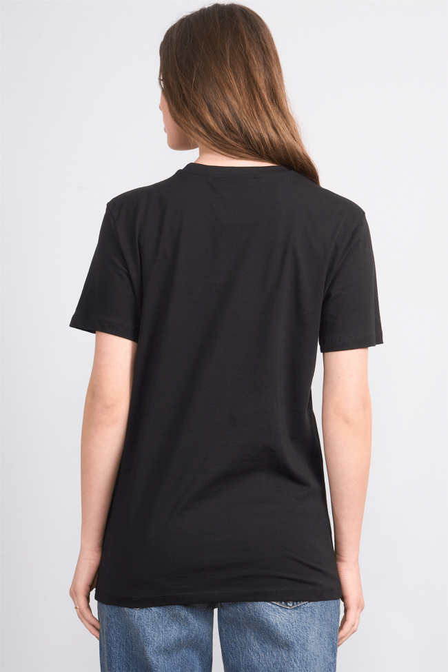 C.K Y26 3264 Fithit Byn B.Yk 30/1 Penye Basic Regular T-shirt Siyah