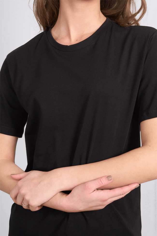 C.K Y26 3264 Fithit Byn B.Yk 30/1 Penye Basic Regular T-shirt Siyah