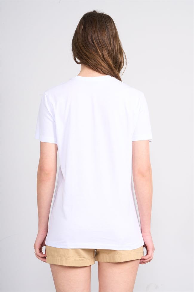 C.K Y26 8927 Fithit Byn B.Yk Regular Baskılı T-shirt Beyaz