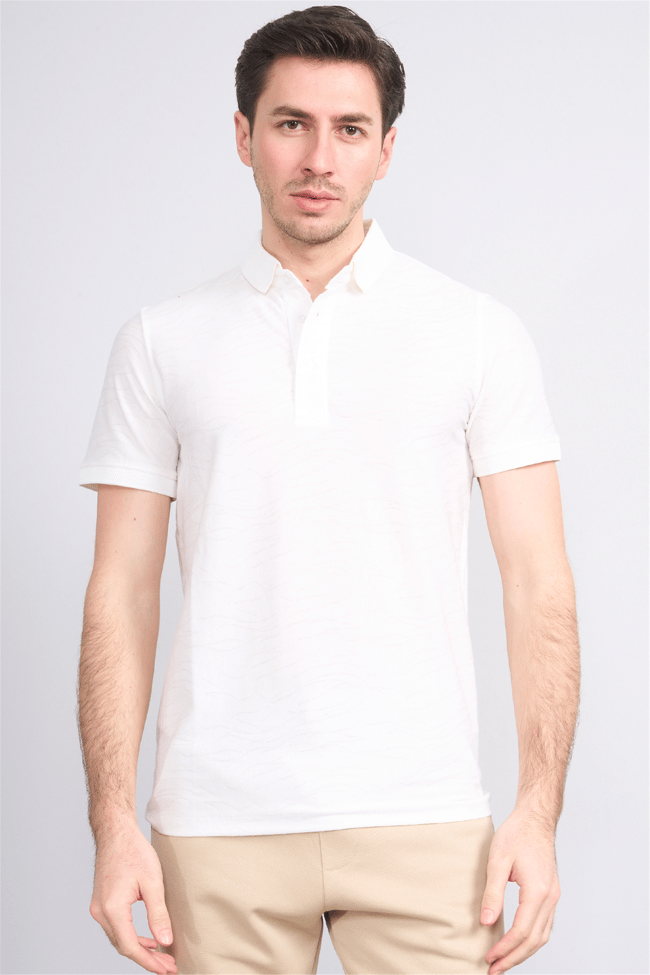 Çetinkaya Mentality 2613 Polo Yaka Regular Modelli T-shirt Karışık