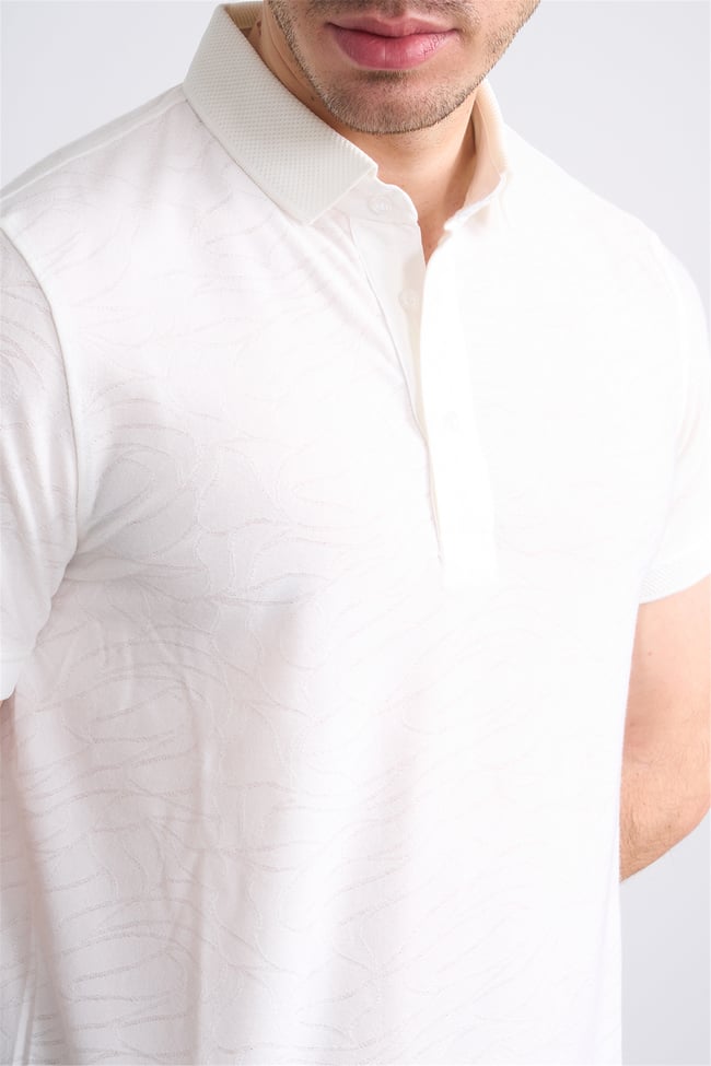 Çetinkaya Mentality 2613 Polo Yaka Regular Modelli T-shirt Karışık