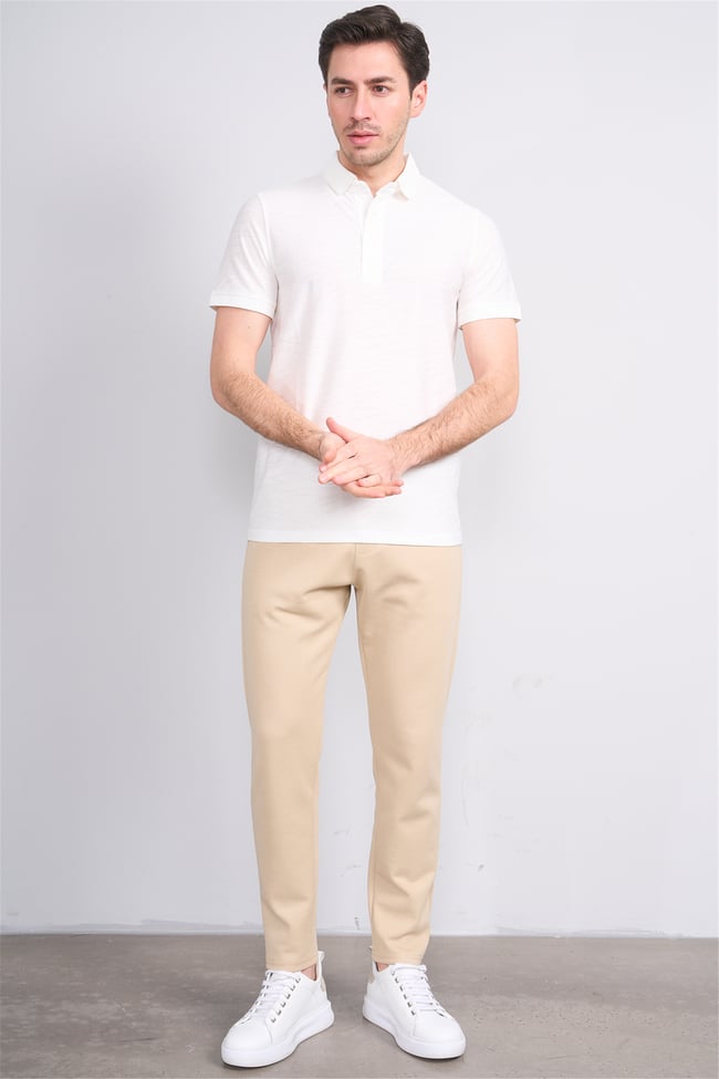 Çetinkaya Mentality 2613 Polo Yaka Regular Modelli T-shirt Karışık