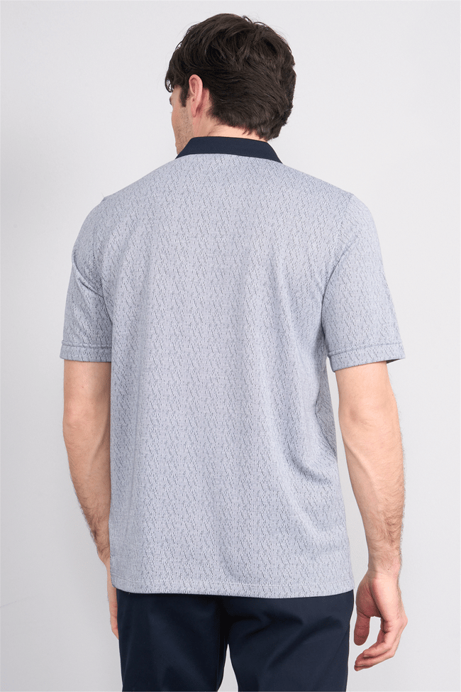 Çetinkaya Mentality 4628 Polo Yaka Regular Modelli T-shirt Lacivert