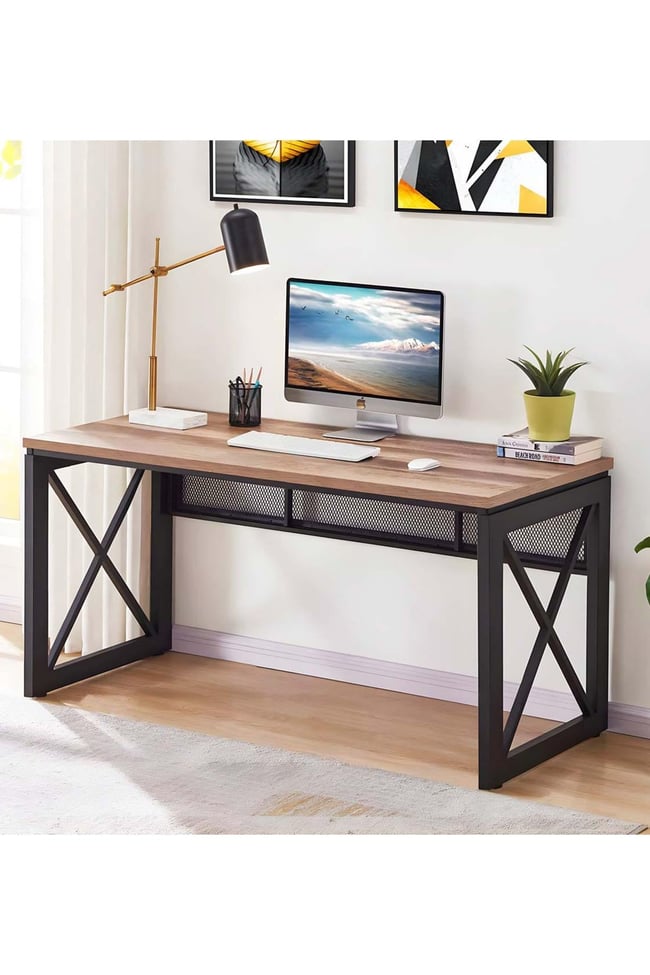 Deconode Exclusive Ofis Masası Kahverengi DN1125K