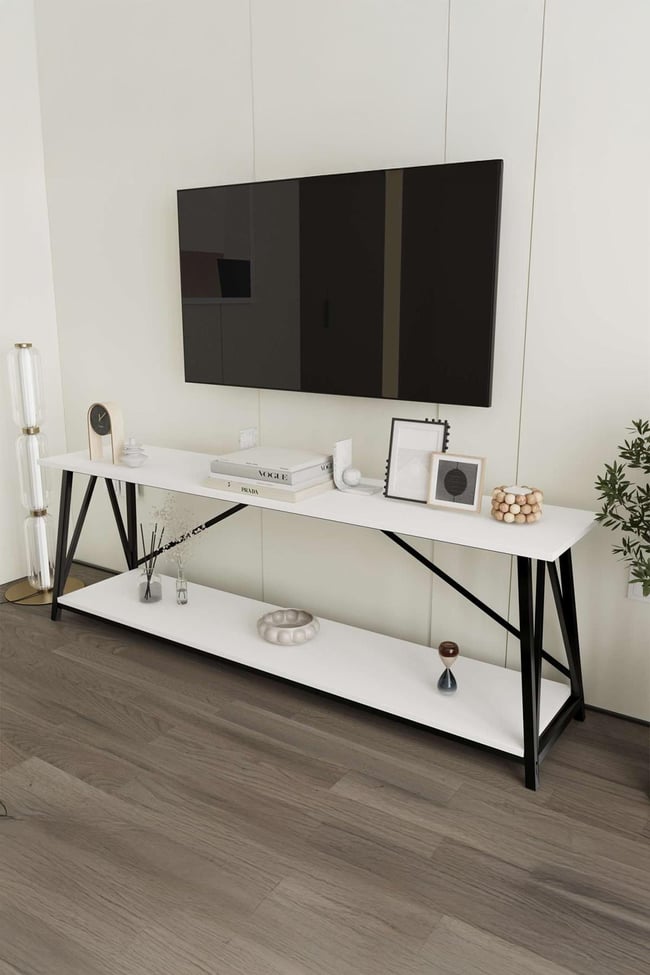 Deconode Horizon Konsol Siyah- Beyaz DN1062SB