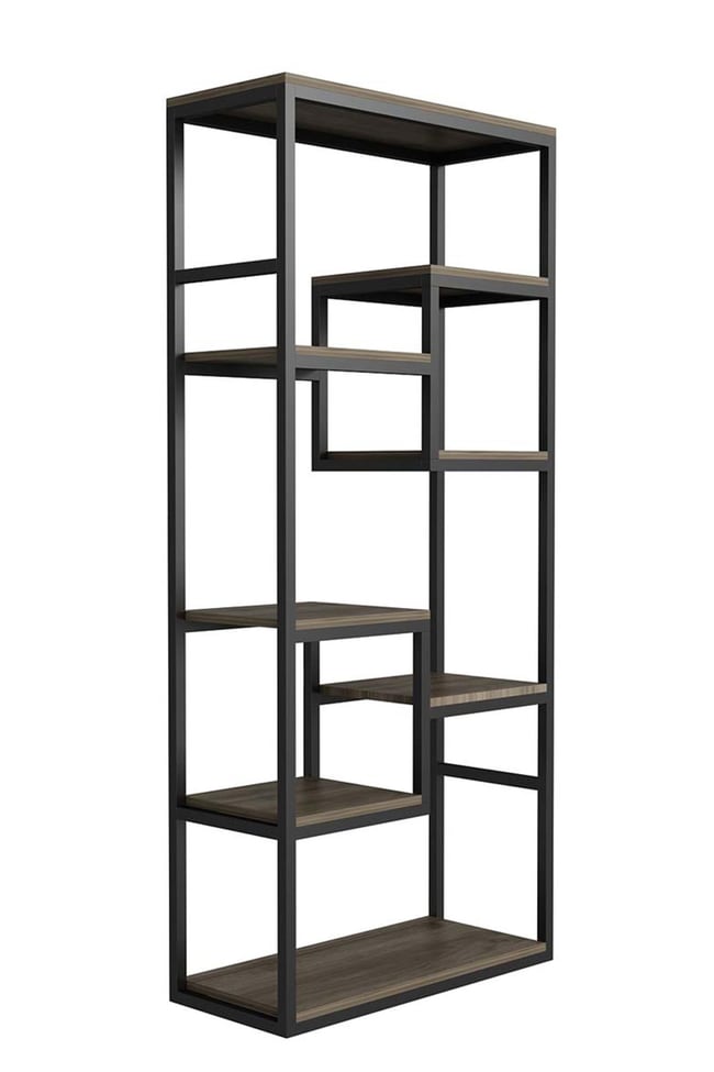Deconode Labirent Kitaplık Kahverengi DN1019K