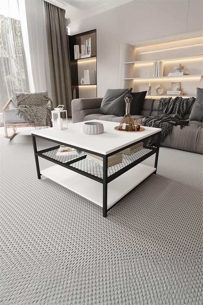 Deconode Mirage Orta Sehpa Siyah- Beyaz DN1045SB