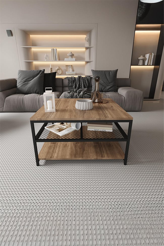 Deconode Mirage Orta Sehpa Siyah-Kahverengi DN1045SK