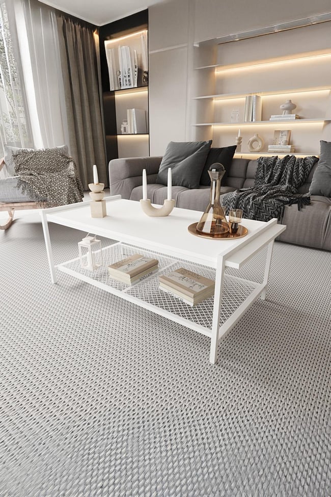Deconode Sharp Orta Sehpa Beyaz- Beyaz DN1044BB