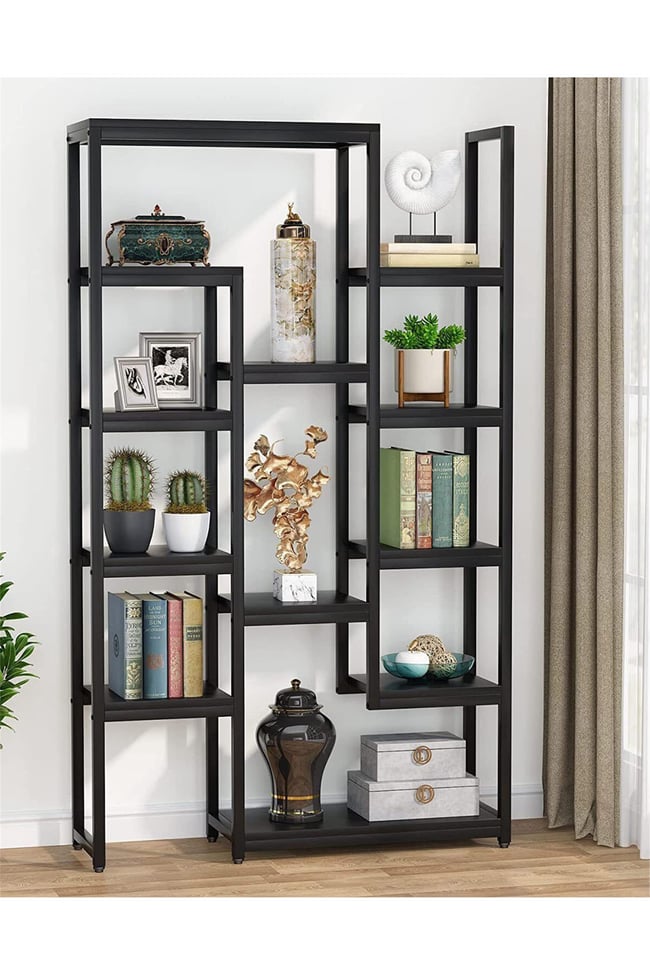 Deconode Zen Kitaplık Siyah Antirasit  DN1075S