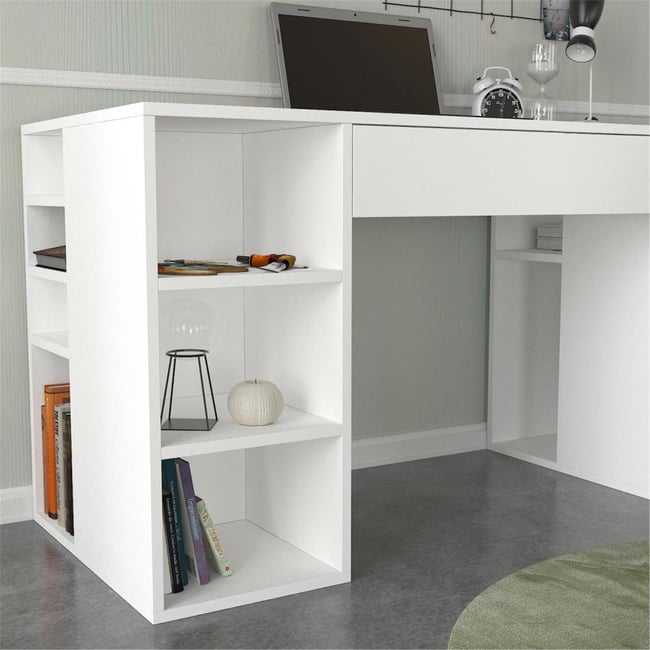 Dekorister Diamond Çalışma Masası Beyaz