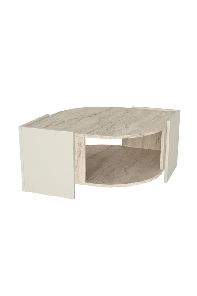 Dekorister Exclusive Marbel Orta Sehpa Kumtaşı-Traverten