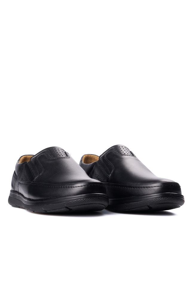 Dikicier 220 Siyah Erkek Comfort Ayakkabı