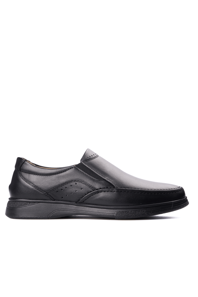 Dikicier 402 Siyah Erkek Comfort Ayakkabı