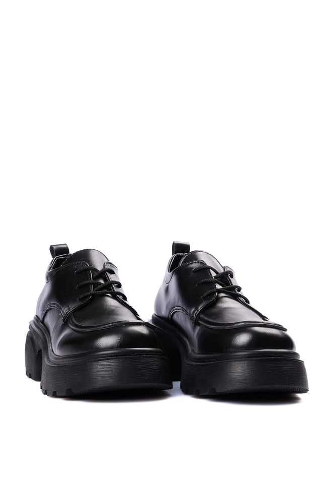 Divamod 2650 Siyah Kadın Loafer Ayakkabı