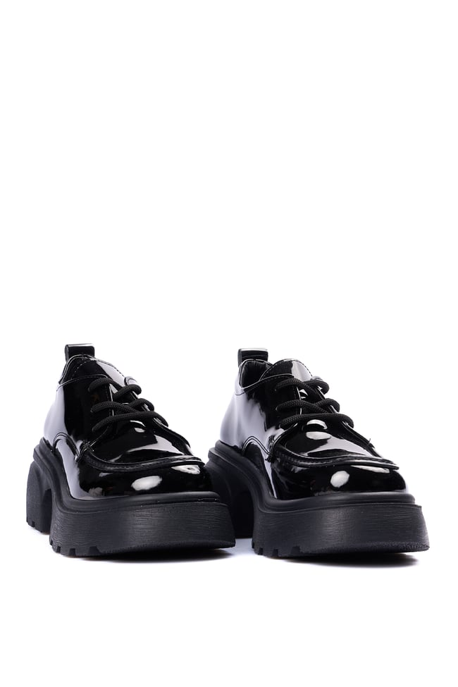 Divamod 2650 Siyah Rgn Kadın Loafer Ayakkabı
