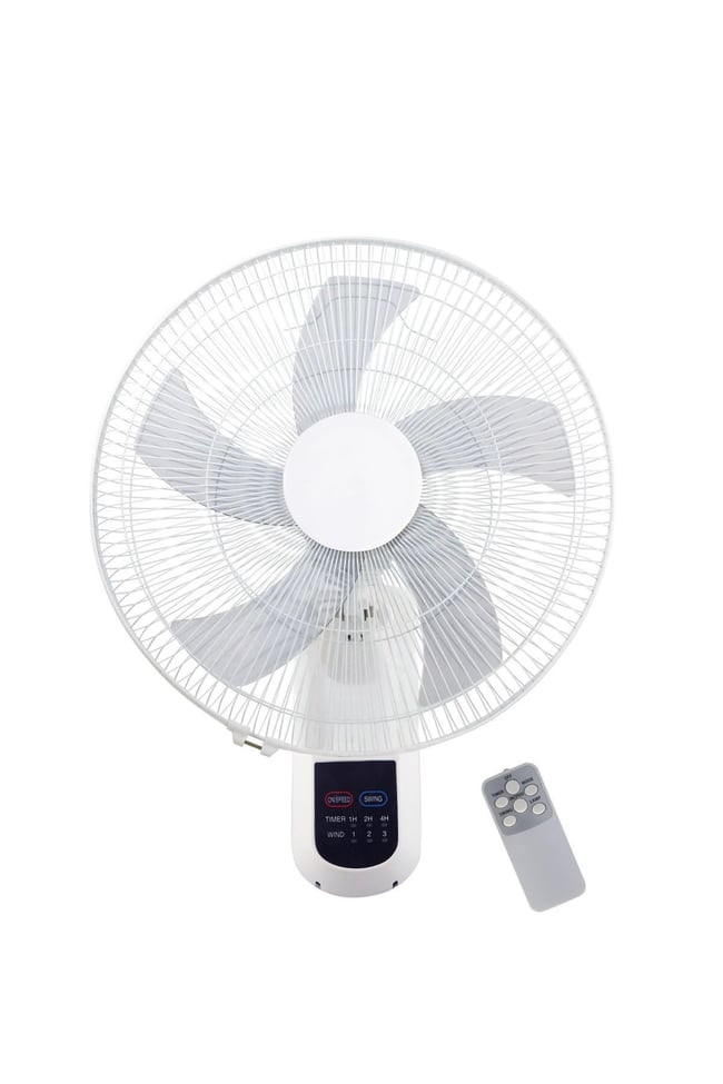 DLC Duvar Vantilatörü Kumandalı Beyaz 50 Watt (FW-40-019RWH)