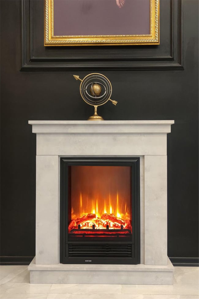 DLC Lembongan Small Retro Ses Efektli Bluetoothlu Elektrikli Dekoratif Şömine 1600W (DLC1259S)