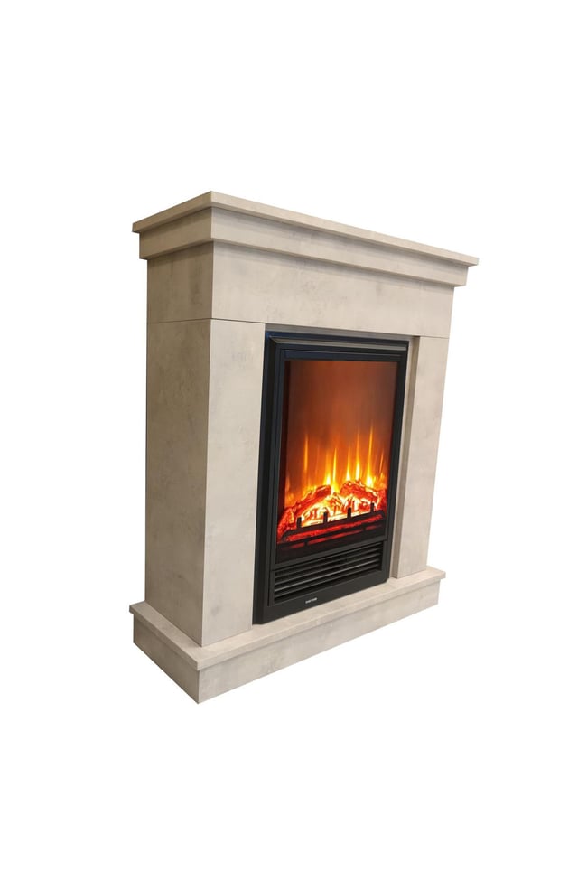 DLC Lembongan Small Retro Ses Efektli Bluetoothlu Elektrikli Dekoratif Şömine 1600W (DLC1259S)