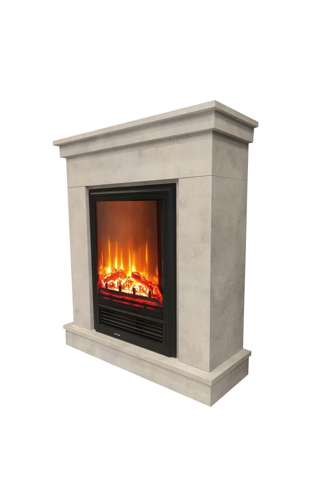 DLC Lembongan Small Retro Ses Efektli Bluetoothlu Elektrikli Dekoratif Şömine 1600W (DLC1259S)