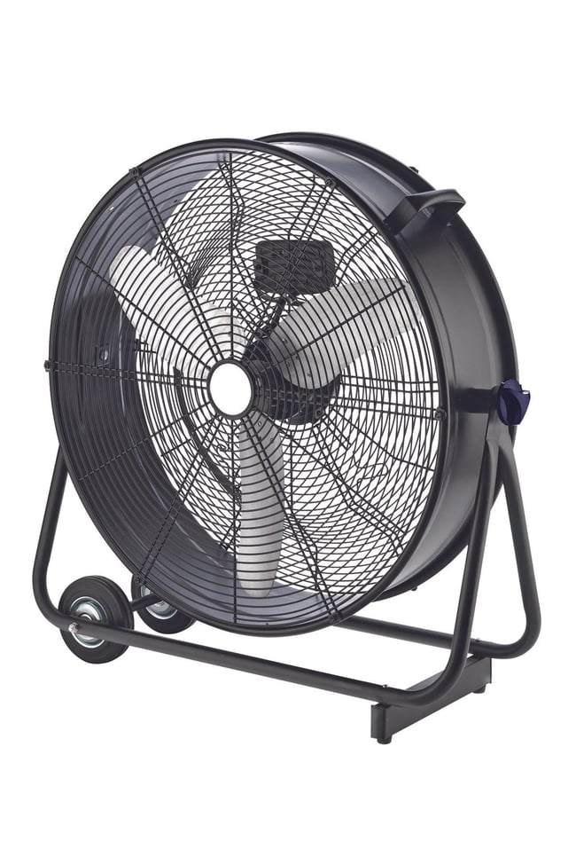 DLC Sanayi Yer Vantilatörü Siyah 200 Watt Endüstriyel (FE-60)