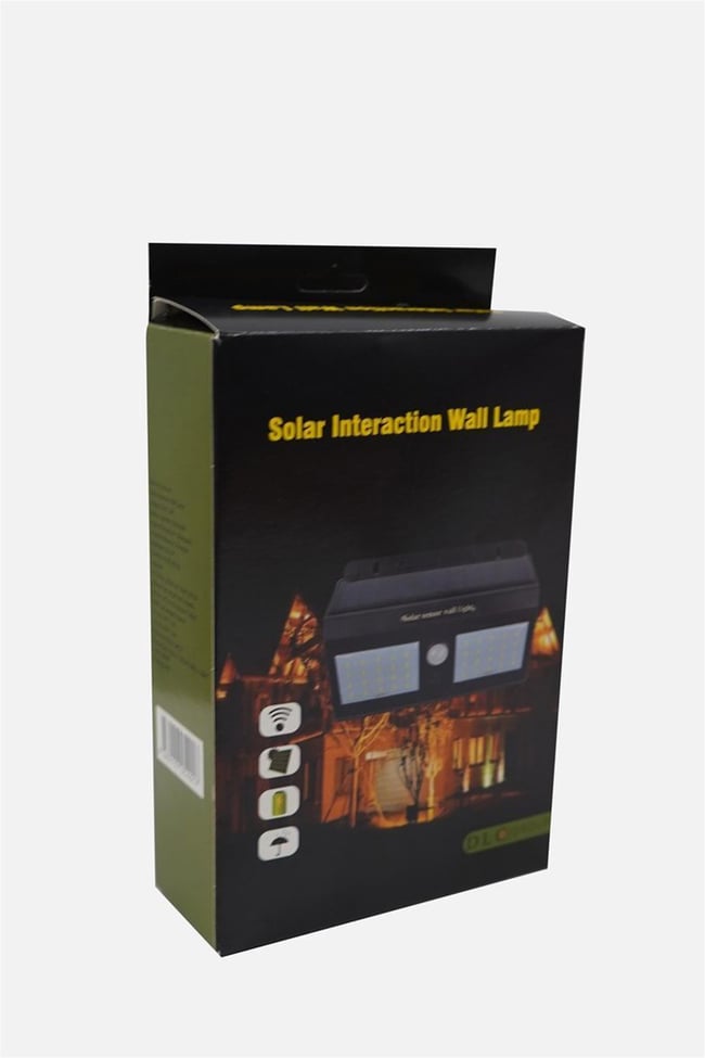 DLC Solar Panel Sensörlü 40 Led Duvar Apliği (OS022SMD2)