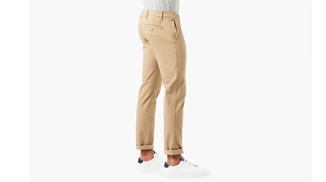 Dockers 7576300000 614 Beıge Erkek Smart 360 Flex Ultımate Skınny Fıt Chıno Pantolon