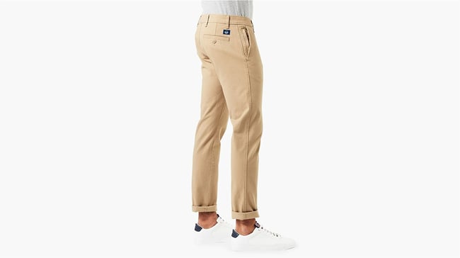 Dockers 7576300000 614 Beıge Erkek Smart 360 Flex Ultımate Skınny Fıt Chıno Pantolon