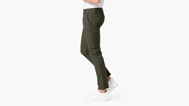 Dockers 7576300090 300 Green Erkek Smart 360 Flex Ultımate Skınny Fıt Chıno Pantolon