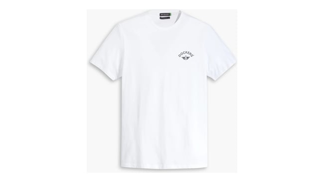 Dockers A110301670 614 Beıge Erkek Grafık Logo Slım T-Shırt