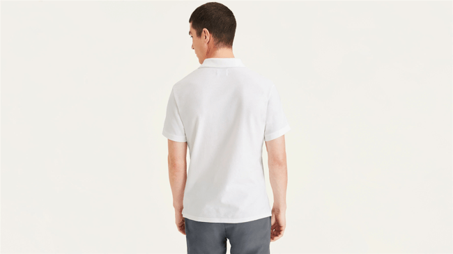 Dockers A115900010 614 Beıge Erkek Rıb Collar Slım Polo T-Shırt