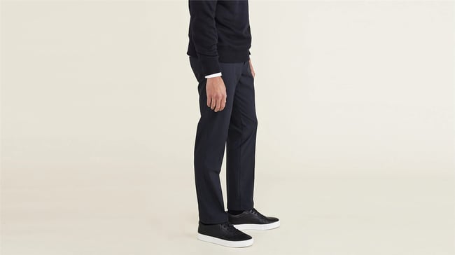 Dockers A426100020 001 Black Erkek Sıgnature Go Khakı Slım Fıt Pantolon