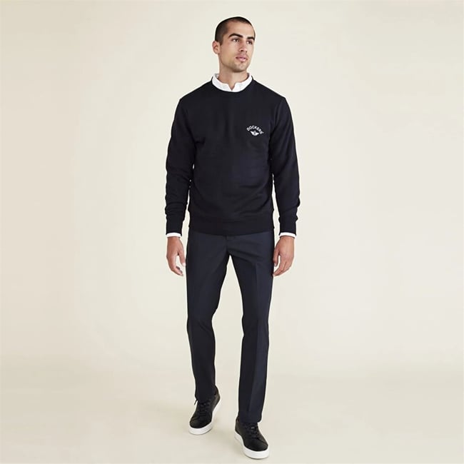 Dockers A426100020 001 Black Erkek Sıgnature Go Khakı Slım Fıt Pantolon