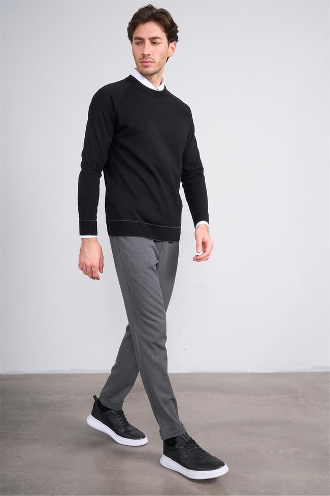Erpant 16 Gri Erkek Venüs Jogger Poliviskon Pantolon
