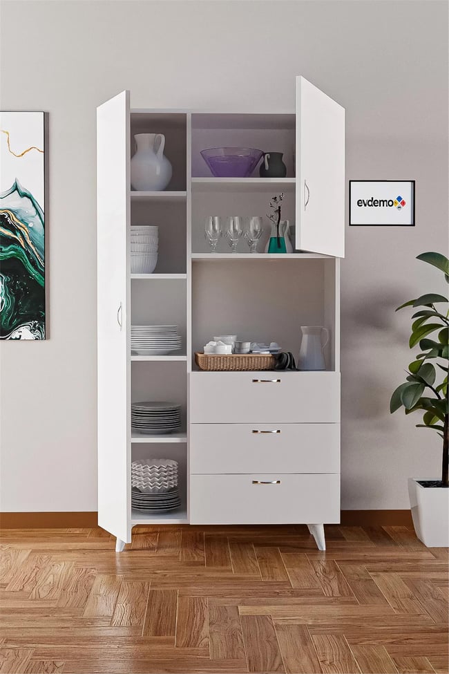 Evdemo Kayra Çok Amaçlı Mutfak Dolabı