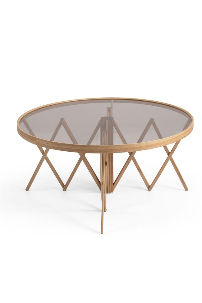 Eymense Akordion Meşe Orta Sehpa Ceviz