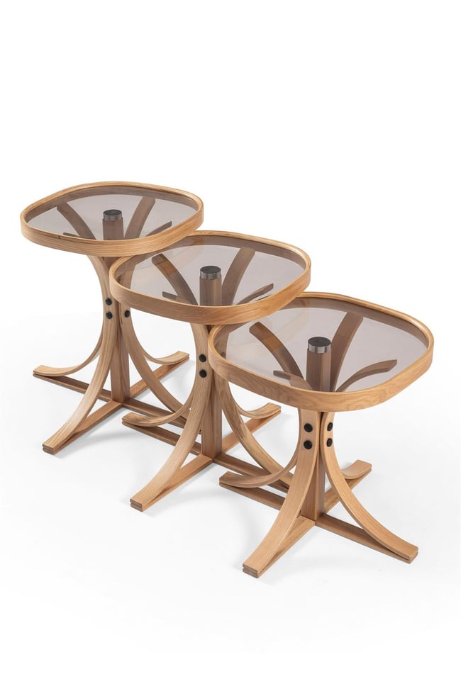 Eymense Mango Meşe Zigon Sehpa Meşe