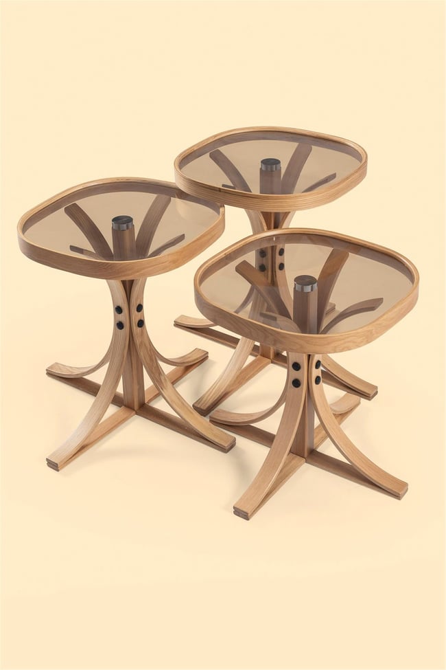 Eymense Mango Meşe Zigon Sehpa Meşe