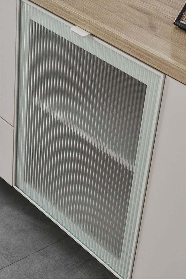 Eymense Palermo Aynalı Yemek Odası Konsolu Krem